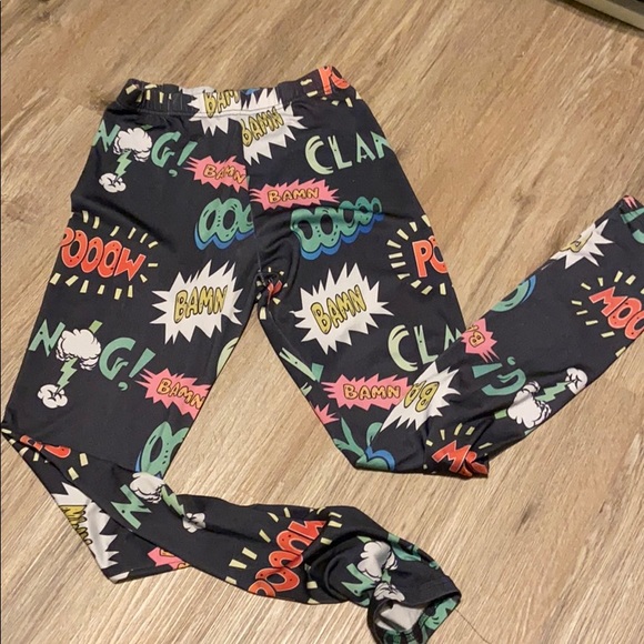 Comic book print leggings one size fits all - Picture 1 of 1